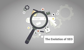 Ilustração com lupa para SEO