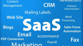 imagem da sigla SaaS, Software as a service