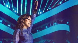Aline Barros ícone do mercado gospel