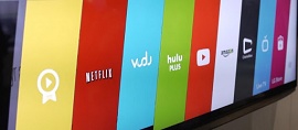 Logos dos serviços de streaming