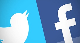 Facebook e Twitter